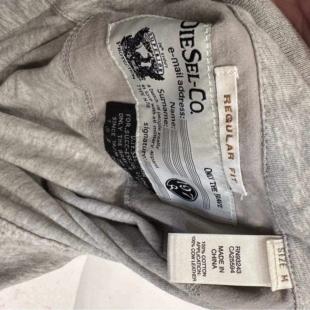 Diesel Gray Casual Button Down Shirt - Picture 6 of 6